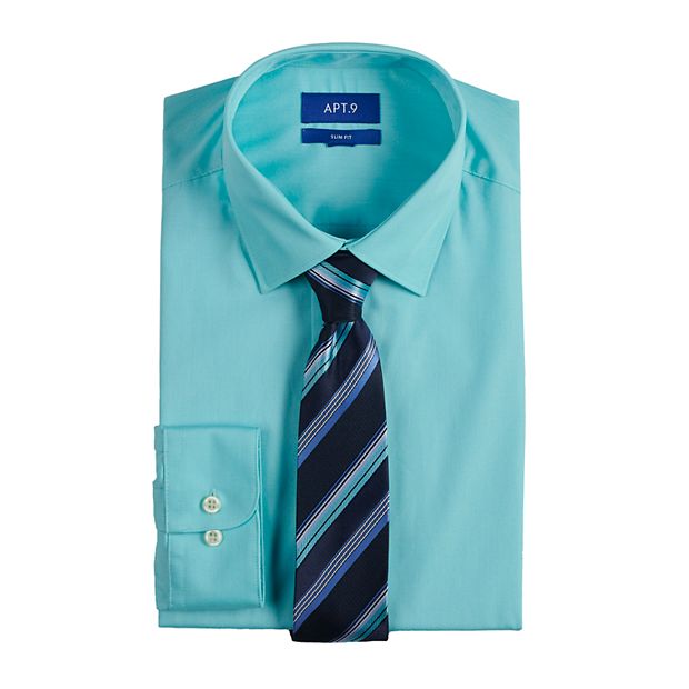 Kohls mens dress 2024 shirts slim fit