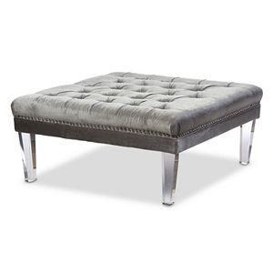 Baxton Studio Edna  Ottoman Bench