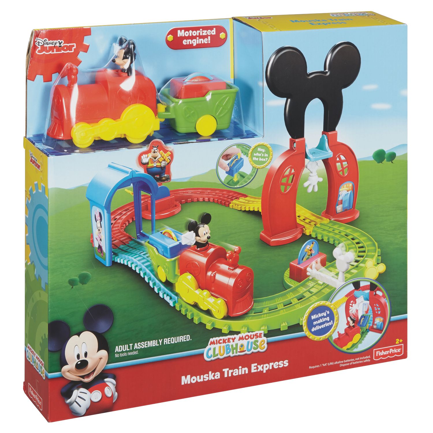 mickey mouse clubhouse train set