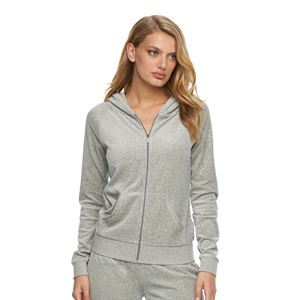 Women's Juicy Couture Velour Hoodie Jacket