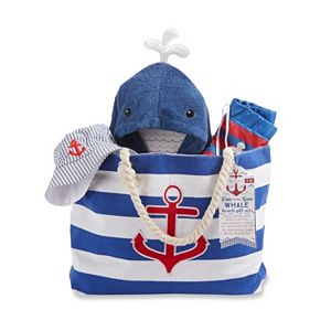 Baby Aspen Fun in the Sun 4-pc. Nautical Canvas Tote Gift Set