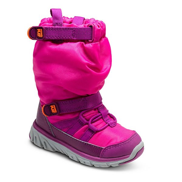 Girls Made 2 Play Sneaker Boot Textured Winter Boots 