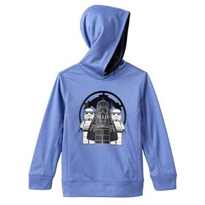 Boys 4-7x LEGO Star Wars Darth Vader & Stormtroopers Space-Dyed Fleece-Lined Active Hoodie