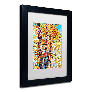 Trademark Fine Art Mandy Budan "Panoply" Matted Framed Wall Art
