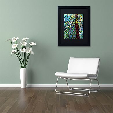 Trademark Fine Art Mandy Budan "Pine Sprites" Matted Framed Wall Art