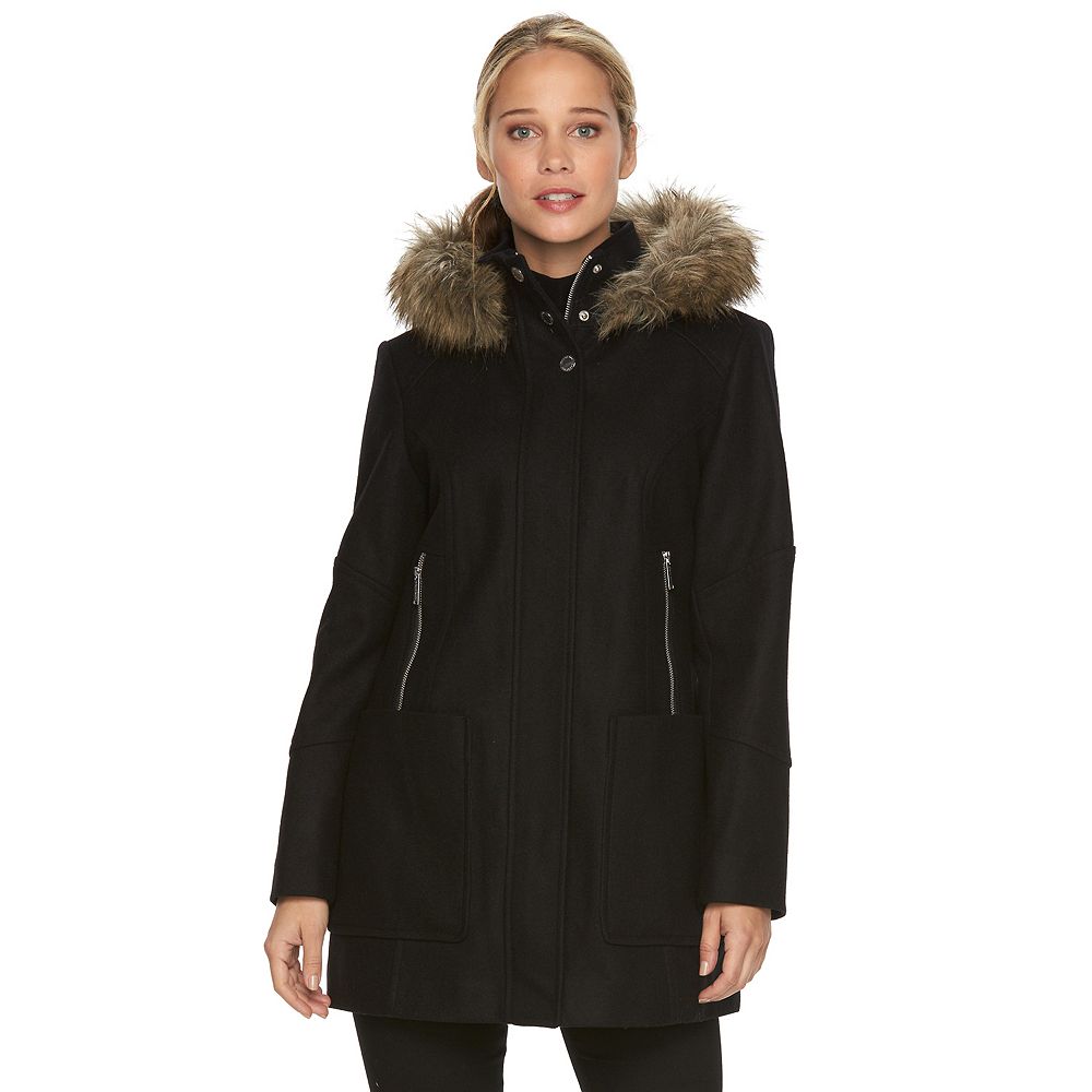 Coats With Fur Hoods For Womens | Han Coats