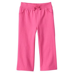 Baby Girl Jumping Beans® Solid French Terry Pants