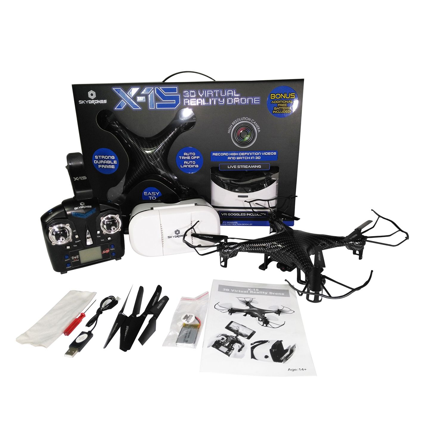 virtual reality drone