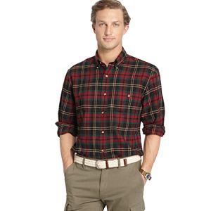 Men's Arrow Classic-Fit Plaid Flannel Button-Down Shirt