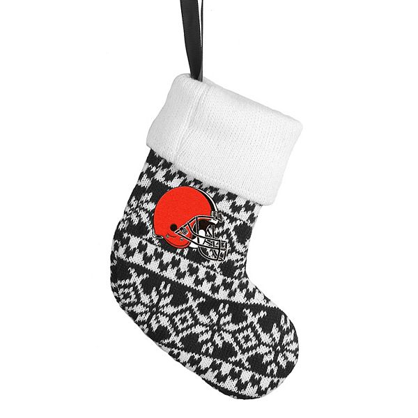 Cleveland Browns Snowflake Christmas Tree Stockings Pattern