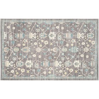 Safavieh Valencia Camille Framed Floral Rug