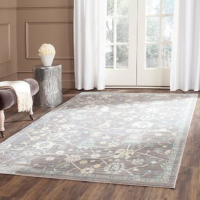Safavieh Valencia Camille Framed Floral Rug