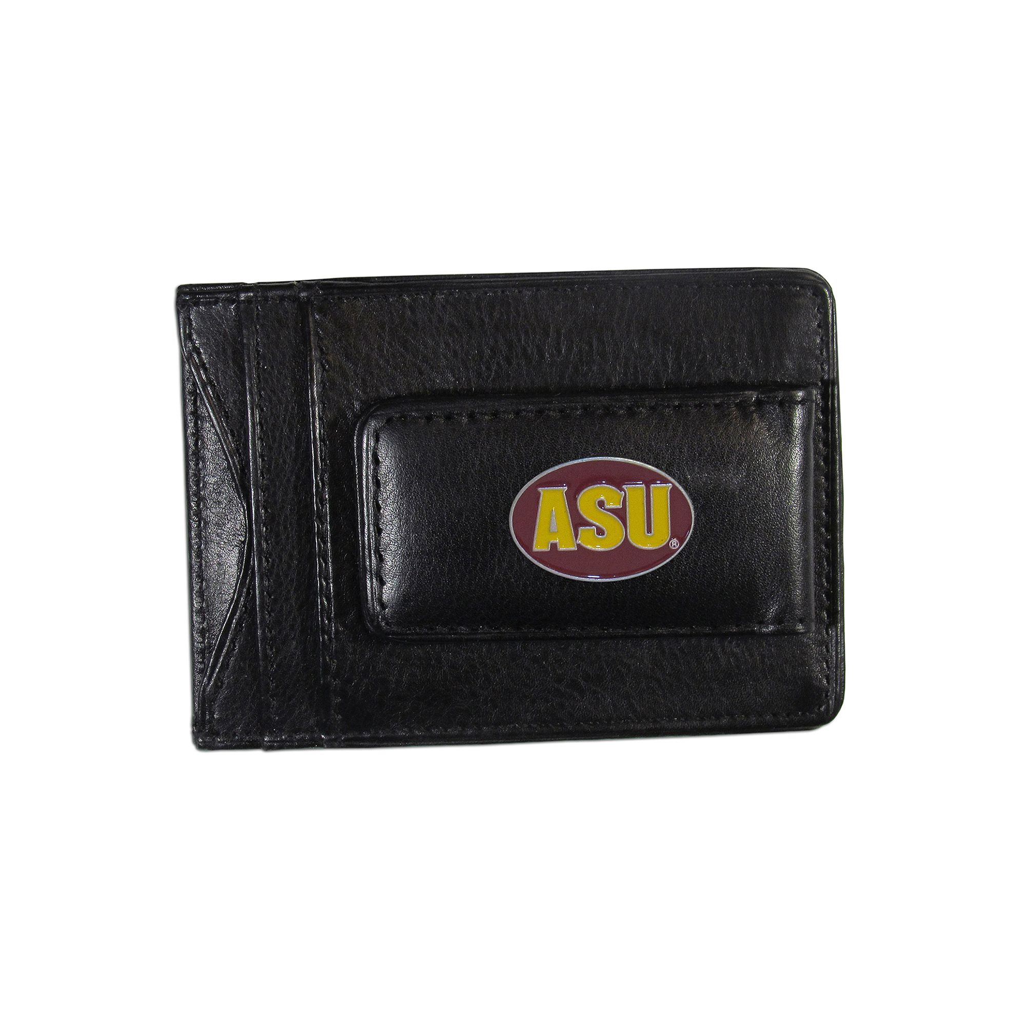 Arizona State Sun Devils Black Leather Cash & Card Holder