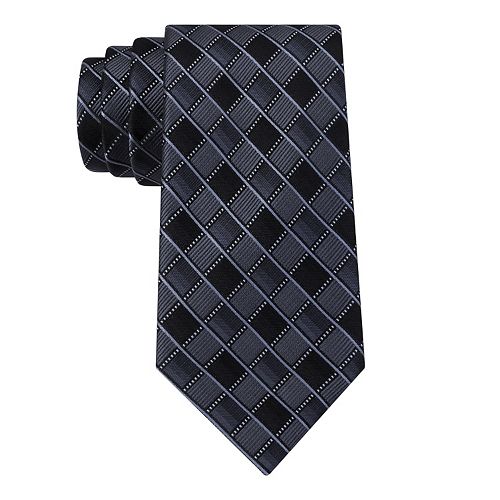 Men's Van Heusen Patterned Skinny Tie and Tie Bar Set