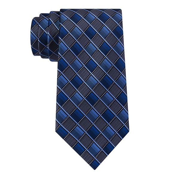 Men's Van Heusen Patterned Skinny Tie and Tie Bar Set