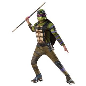 Kids Teenage Mutant Ninja Turtles Movie 2: Donatello Deluxe Muscle Costume