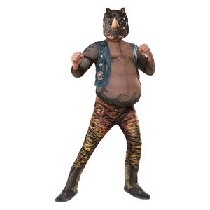Kids Teenage Mutant Ninja Turtles Movie 2: Rocksteady Deluxe Muscle Costume