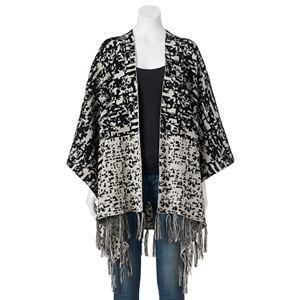 Simply Vera Vera Wang City Ombre Jacquard Ruana