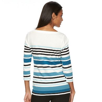 Women's Croft & Barrow® Button Top