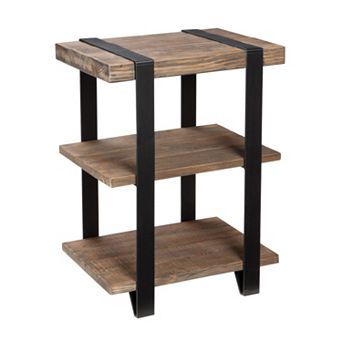 Alaterre Modesto 2-Shelf End Table