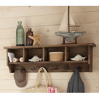 Alaterre Modesto Coat Hooks with Storage