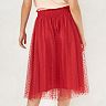 Disney's Snow White A Collection by LC Lauren Conrad Swiss Dot Tulle Skirt - Women's