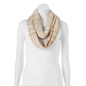 Chaps Striped Tribal Infinity Scarf