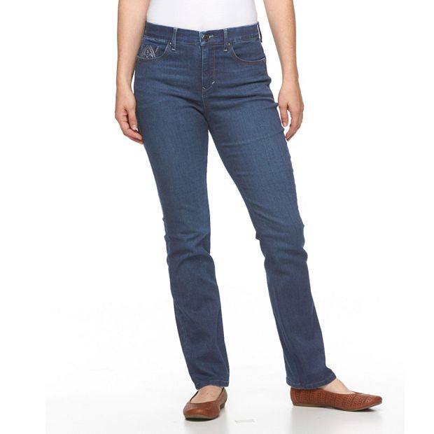 Petite gloria vanderbilt 2025 curvy skinny jeans