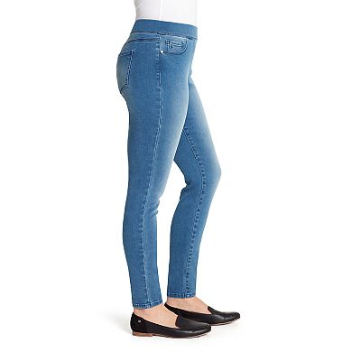 Petite Gloria Vanderbilt Avery Pull-On Skinny Pants 