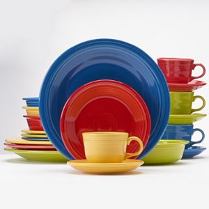 Fiesta Bright Colors 20-pc. Dinnerware Set