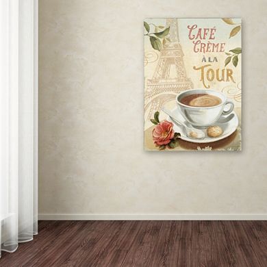 Trademark Fine Art Cafe in Europe II Canvas Wall Art