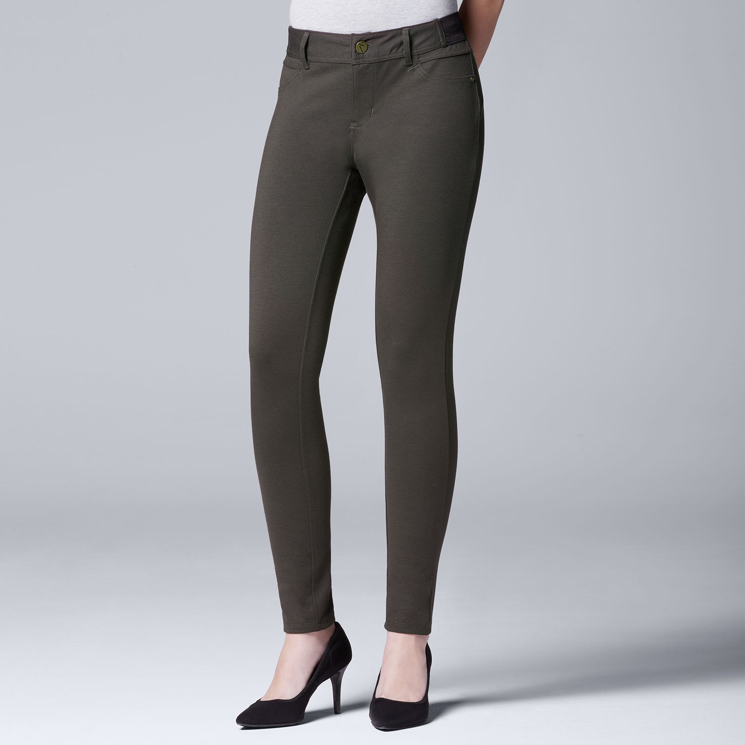 simply vera vera wang skinny pants