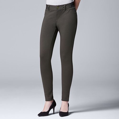 simply vera wang skinny pants