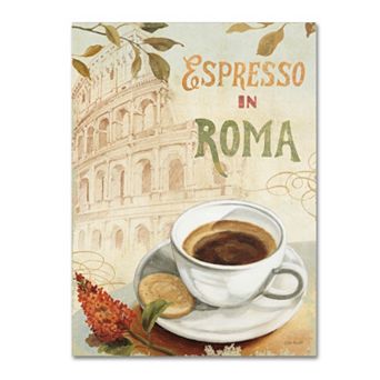 Trademark Fine Art Cafe in Europe III Canvas Wall Art