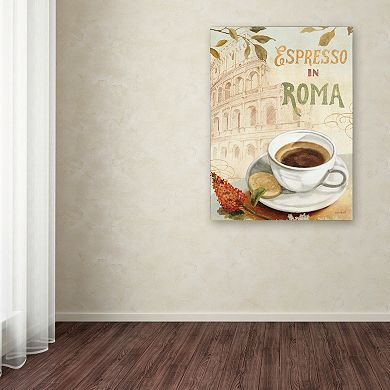 Trademark Fine Art Cafe in Europe III Canvas Wall Art