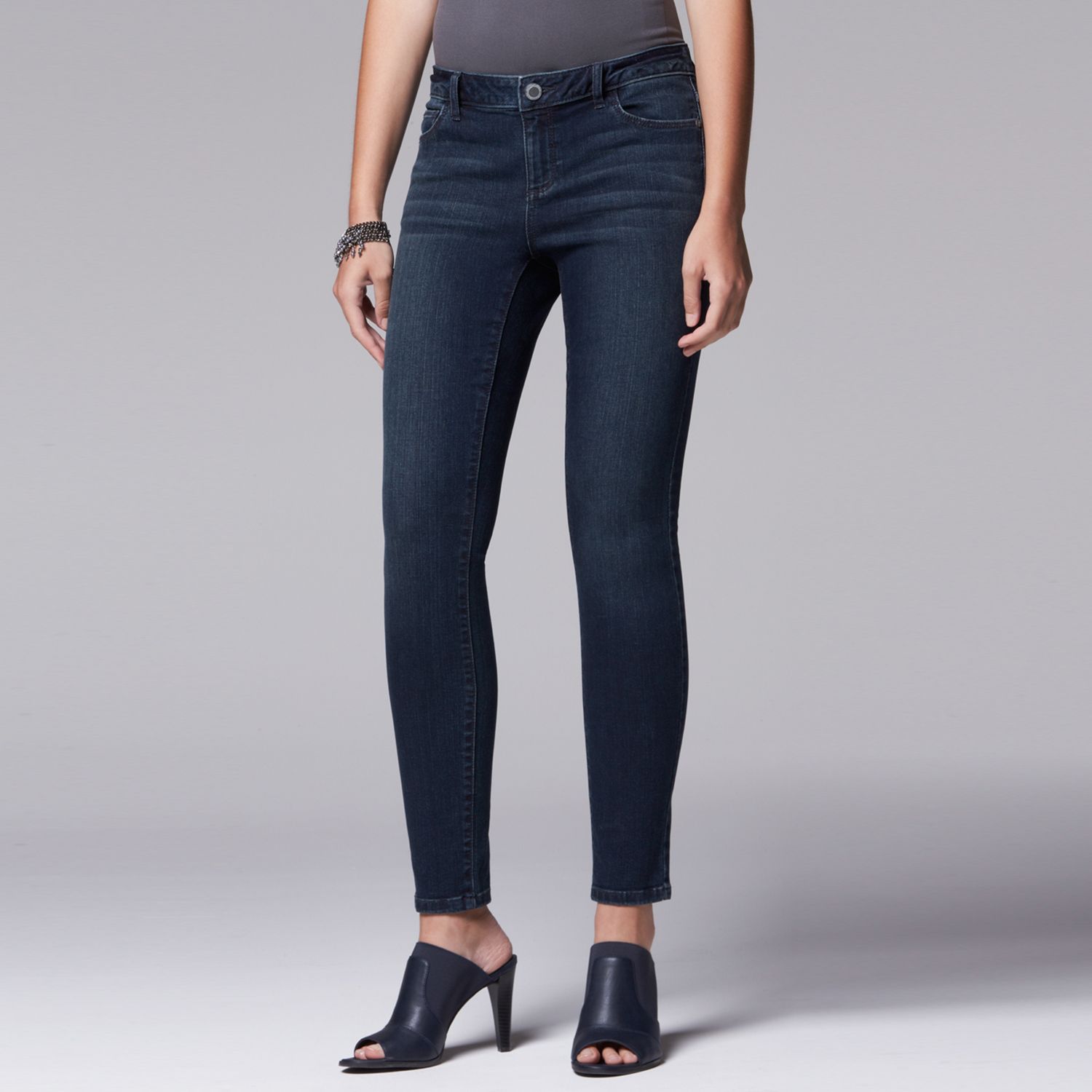 simply vera vera wang skinny jeans