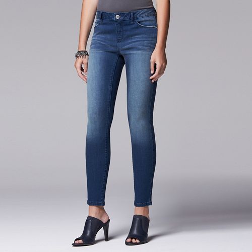 vera wang skinny jeans