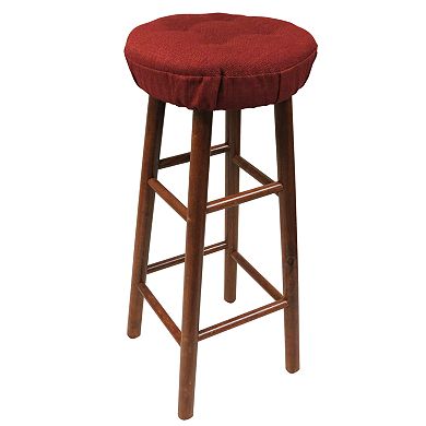 The Gripper Omega Tufted Bar Stool Chair Pad 2-pk.