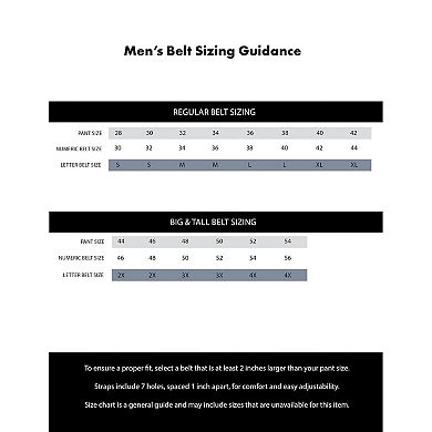 Men's Apt. 9® Reversible Burnished-Edge Belt