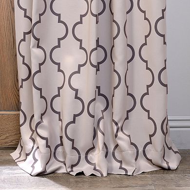 EFF Blackout 1-Panel Seville Window Curtain