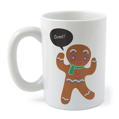 BigMouth Inc. Color Changing Gingerbread Man Mug