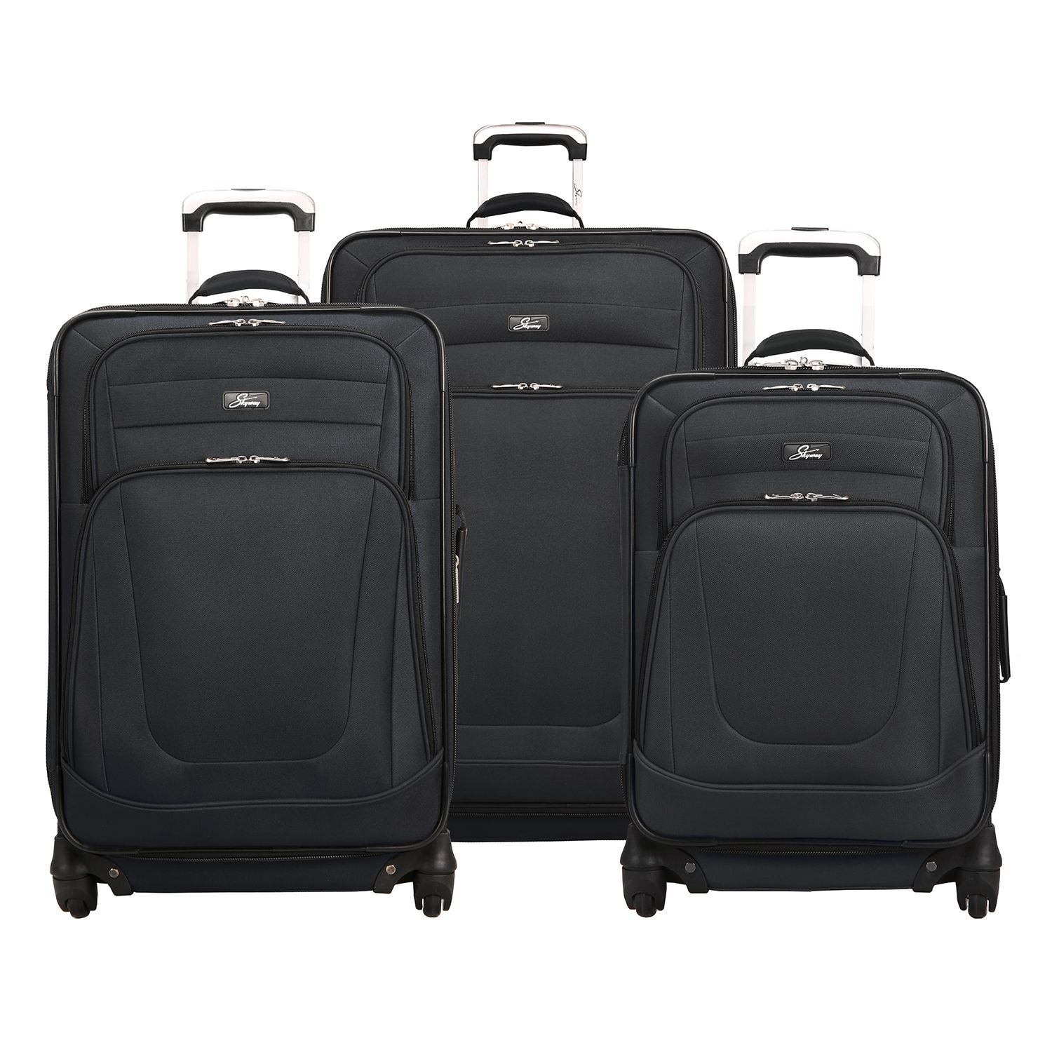 three piece luggage set