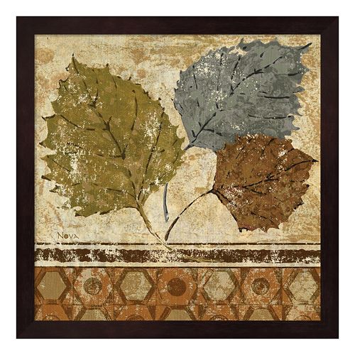 Metaverse Art Golden Autumn I Framed Wall Art