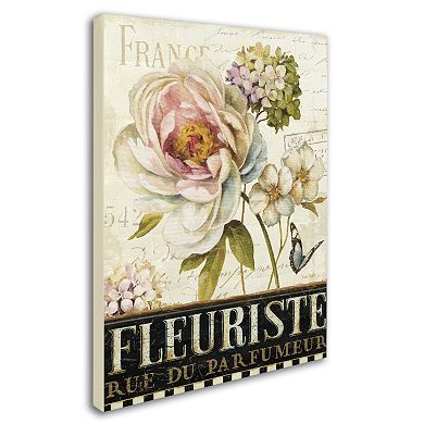 Trademark Fine Art Marche de Fleurs III Canvas Wall Art