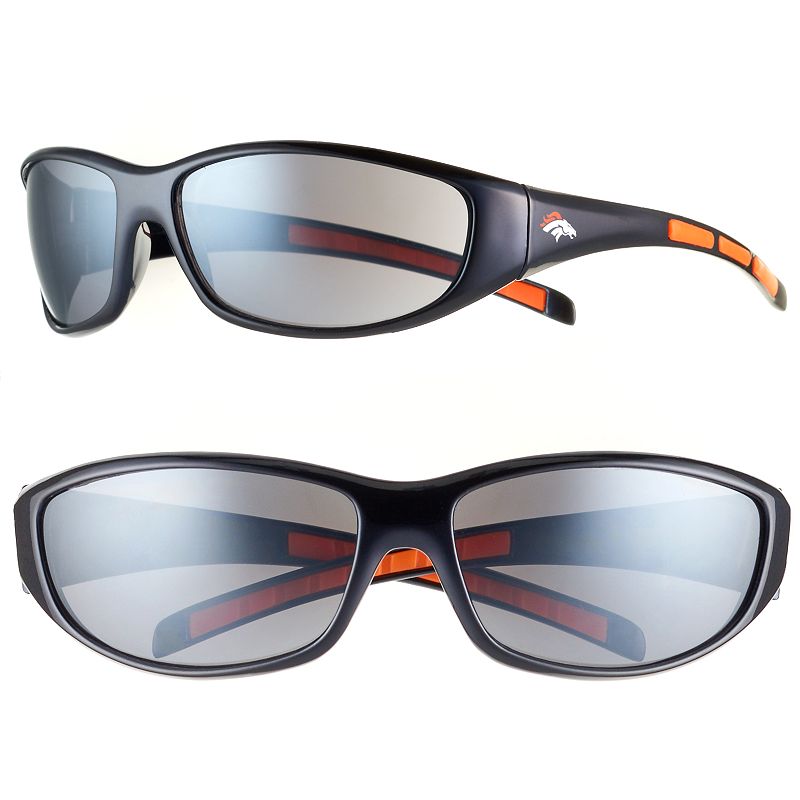 Adult Denver Broncos Wrap Sunglasses, Multicolor