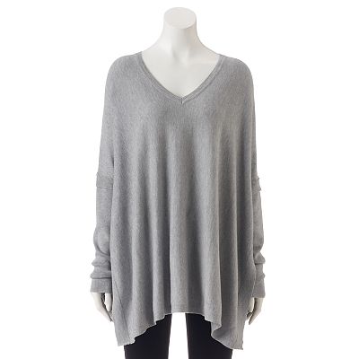 Women s Apt. 9 V Neck Poncho Sweater