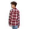 Juniors' SO® Flannel Plaid Button-Down Shirt