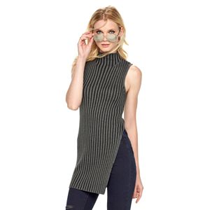 Women's Rock & Republic® Ribbed Tunic Sweater