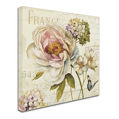 Trademark Fine Art Marche de Fleurs III Canvas Wall Art