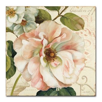 Trademark Fine Art Les Jardin II Canvas Wall Art